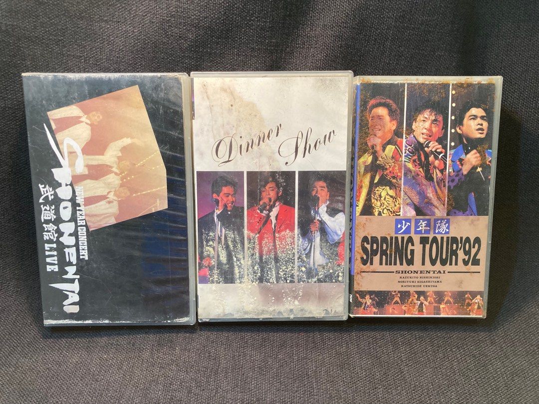少年隊　SPRING TOUR'92   VHS 少年隊 SPRING TOUR '92 VHS ビデオテープ SHONENTAI｜Yahoo!フリマ