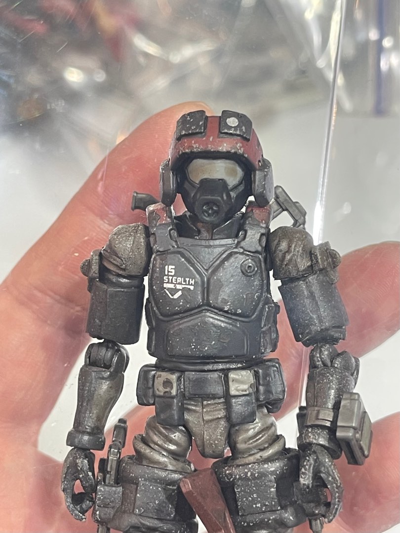 B297 只有人形🎾 絕版特別版Acid Rain 1/18 FAV-SP03 Stealth