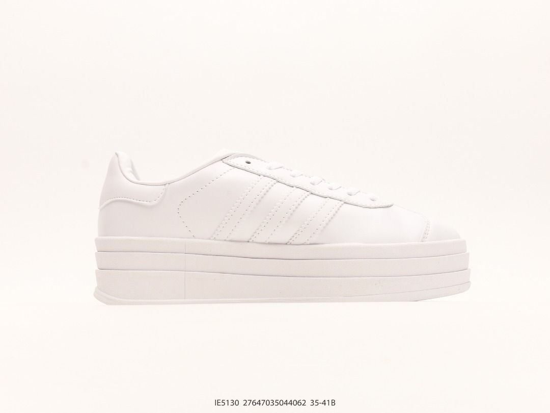 Adidas Gazelle Bold Triple White shoes us 5 - us 11, Women's Fashion,  Footwear, Sneakers on Carousell