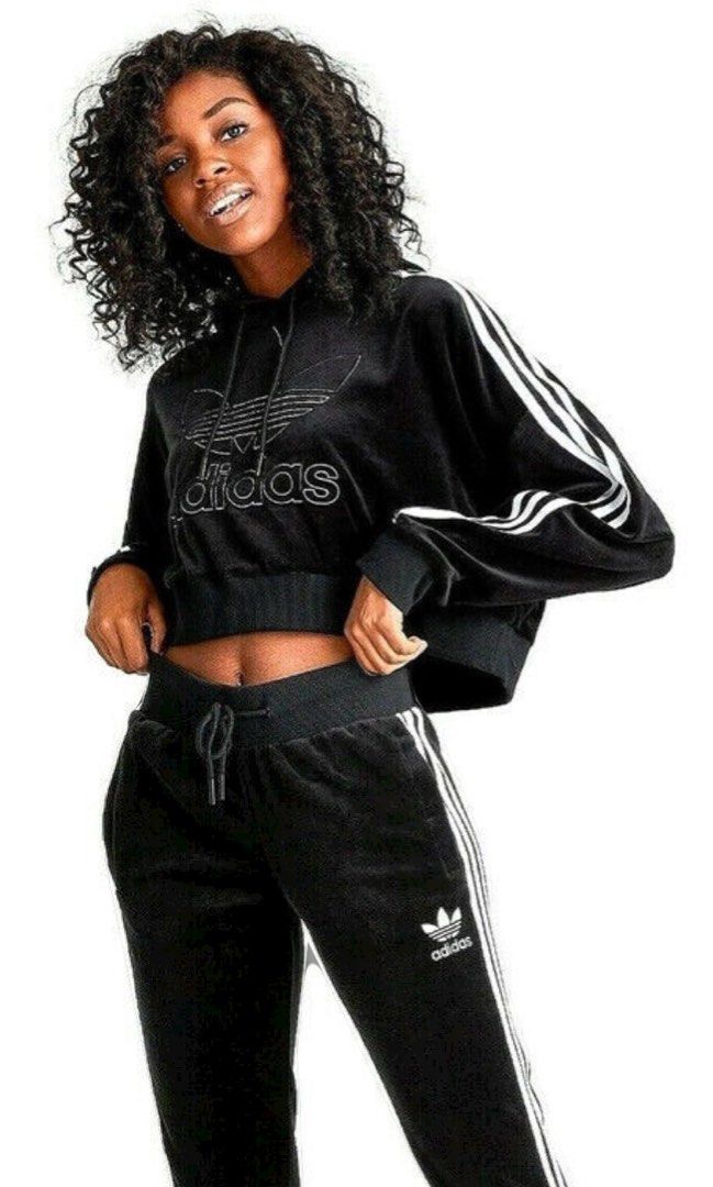 Adidas 3 stripes velvet sale