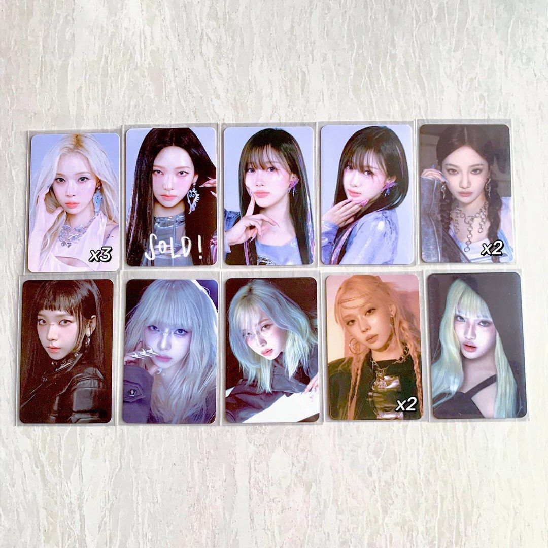 Aespa Armageddon Supernova Random Trading Card Pack Photocard