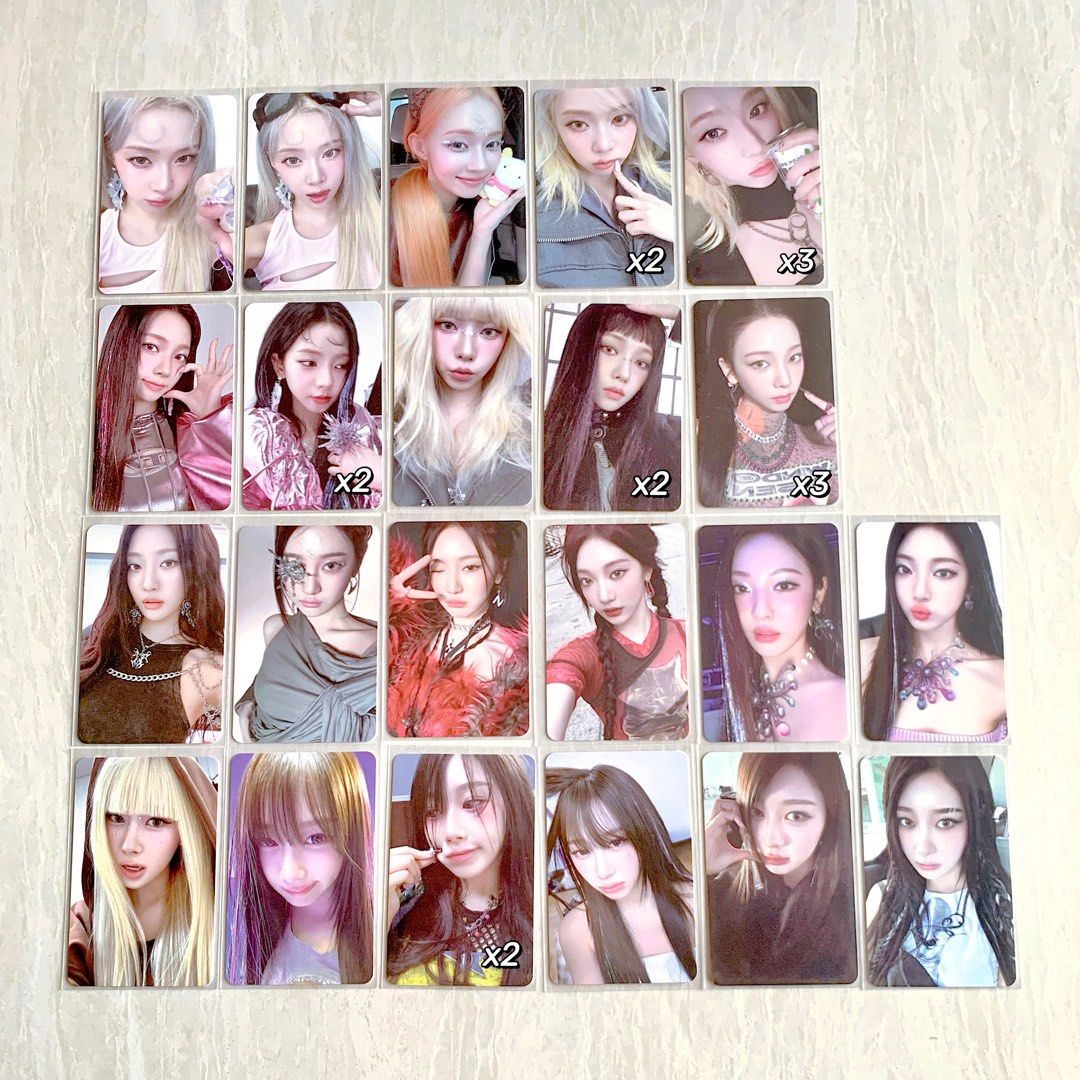 Aespa Armageddon Supernova Random Trading Card Pack Photocard