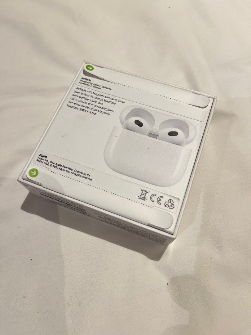 Back Airpod Box Blue Check Shell Imd Lattice Back Cover For Apple