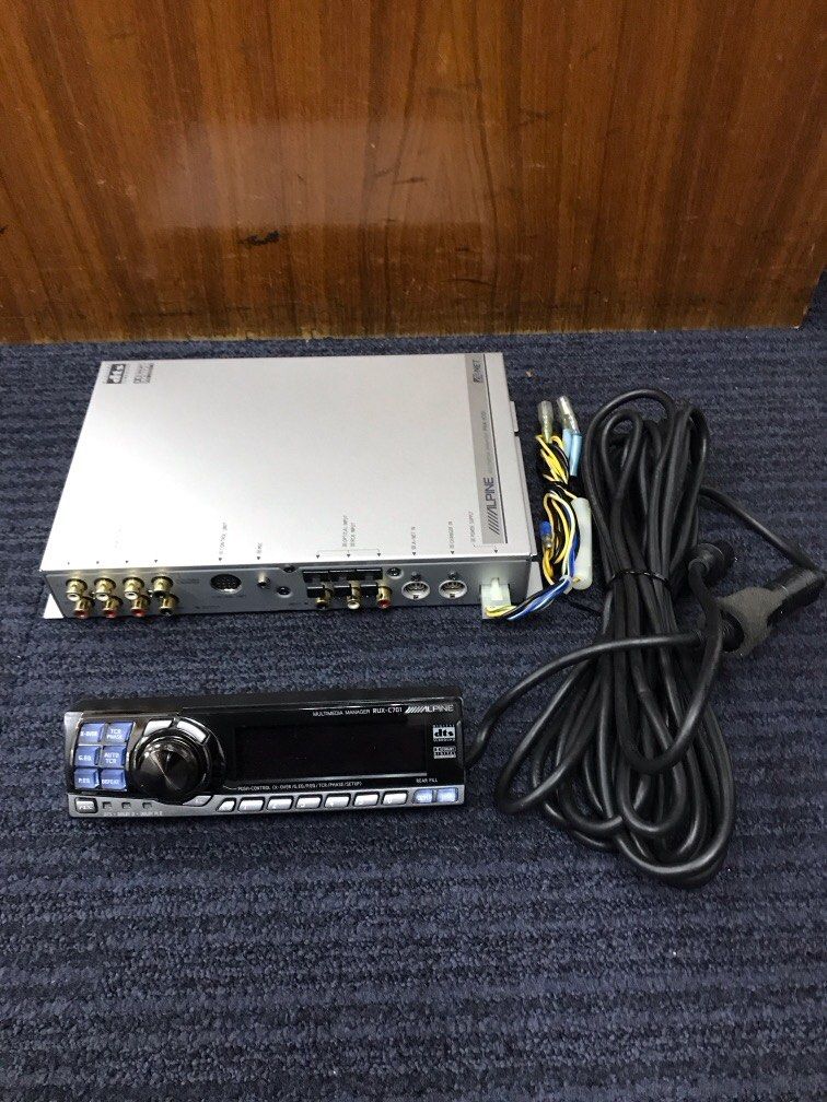 Alpine Processor PXA-H701 and RUX-C701, Car Accessories