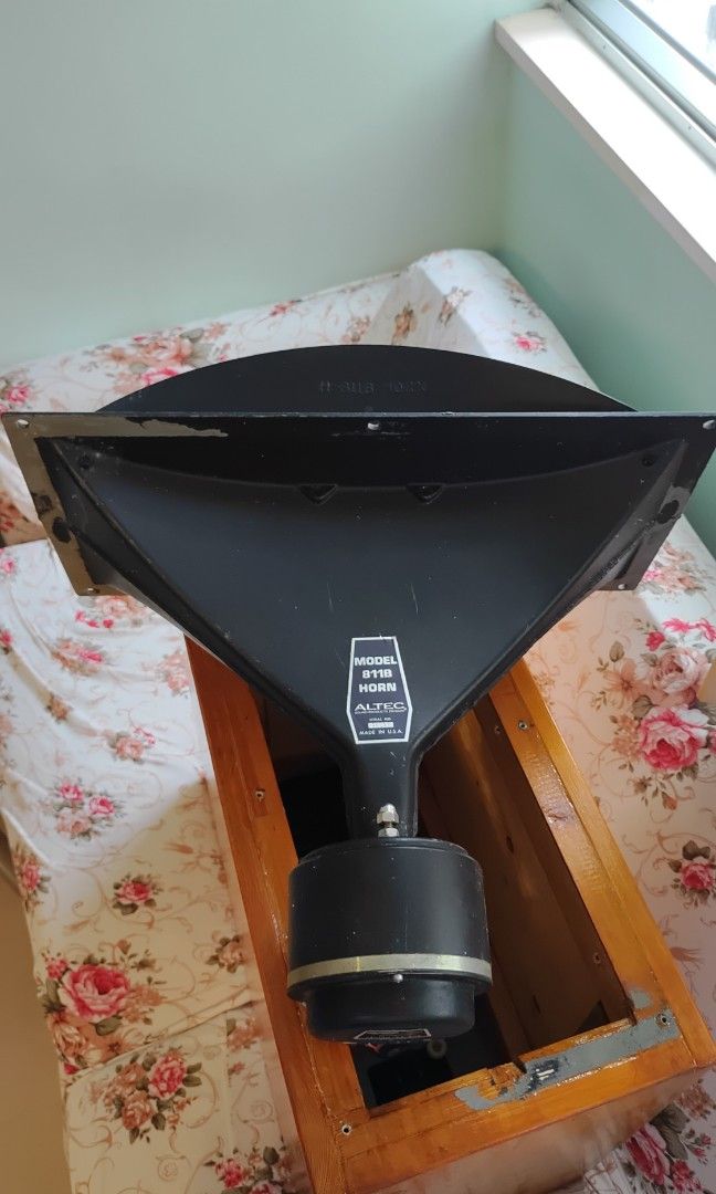Altec 808-8A driver + 811B horn, 音響器材, Soundbar、揚聲器 Altec 808-8A driver + 811B horn, 音響器材, Soundbar、揚聲器