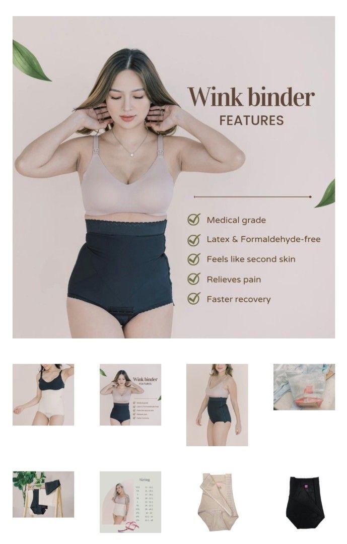 AUTHENTIC WINK MEDICAL GRADE POSTPARTUM SLIMMING BINDER, Women's