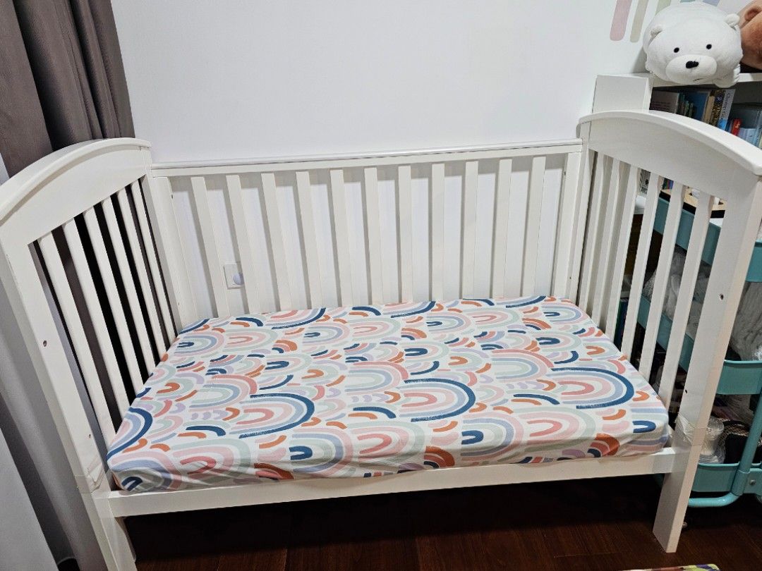 Babyhood classic curve cot 4 in 1 deals