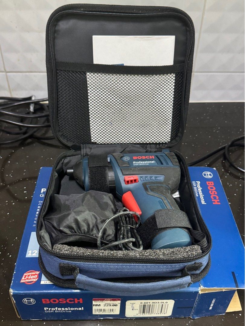 BOSCH GSR 3.6V LI BitDrive Professional Cordless Screwdriver