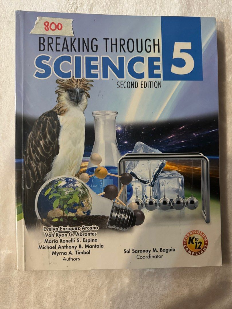 Breaking Through Science 5 (Category: Textbooks) located in Manila. Submitted by tabsy (Listing ID 1316106246, Image 1). Description: .