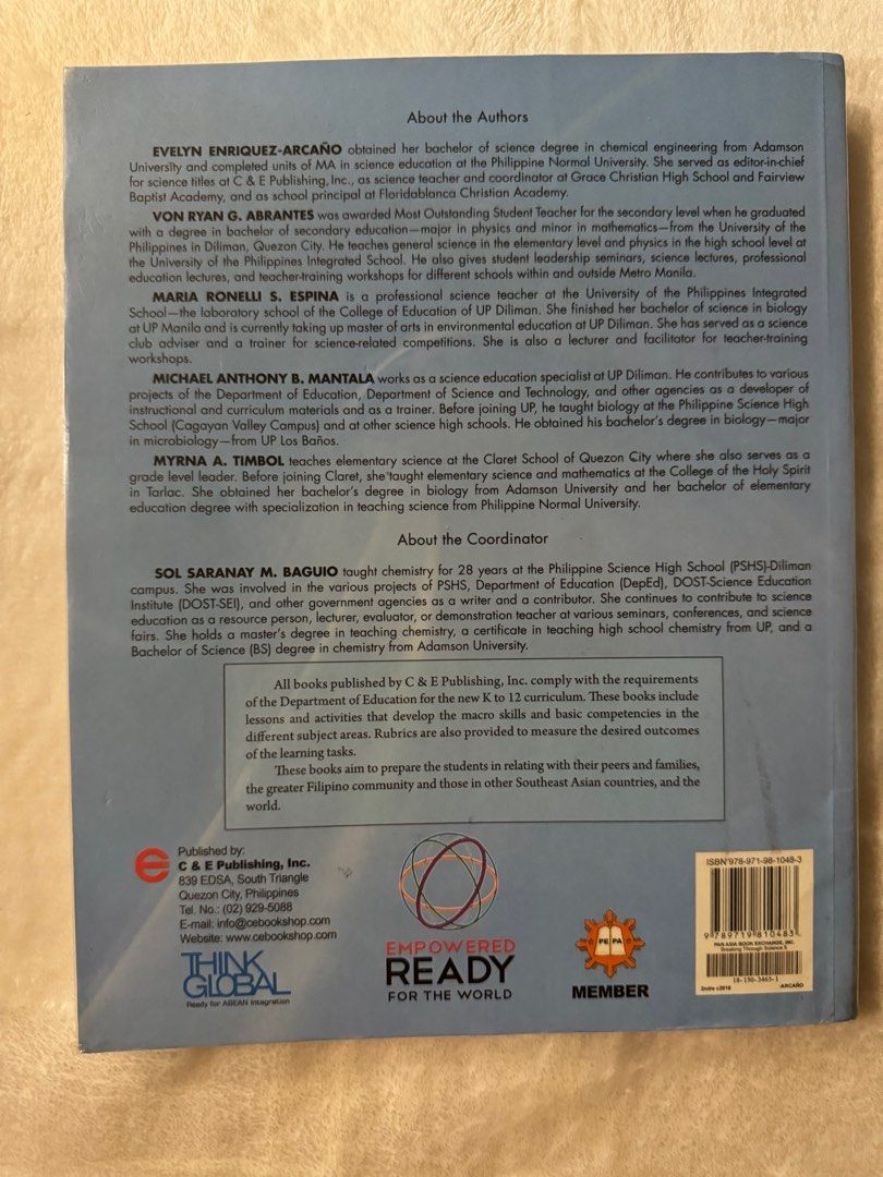 Breaking Through Science 5 (Category: Textbooks) located in Manila. Submitted by tabsy (Listing ID 1316106246, Image 2). Description: .
