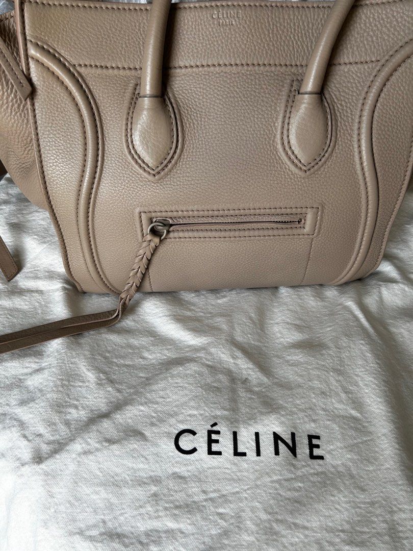 Celine Phantom Luggage Beige Women s Fashion Bags Wallets Tote Bags on Carousell