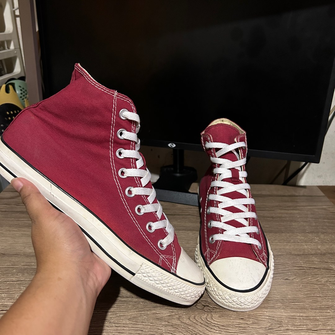 Converse all star dark red outlet