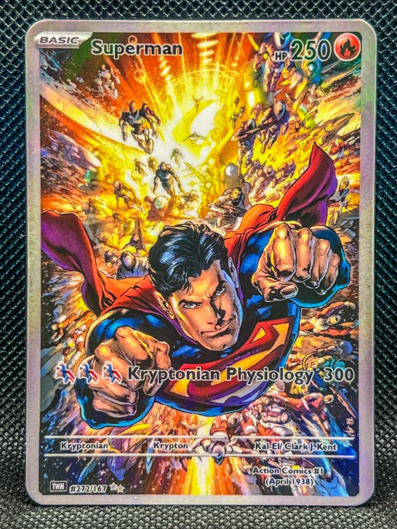 DC Comics SAR Pokemon Cards, Hobbies & Toys, Toys & Games on Carousell