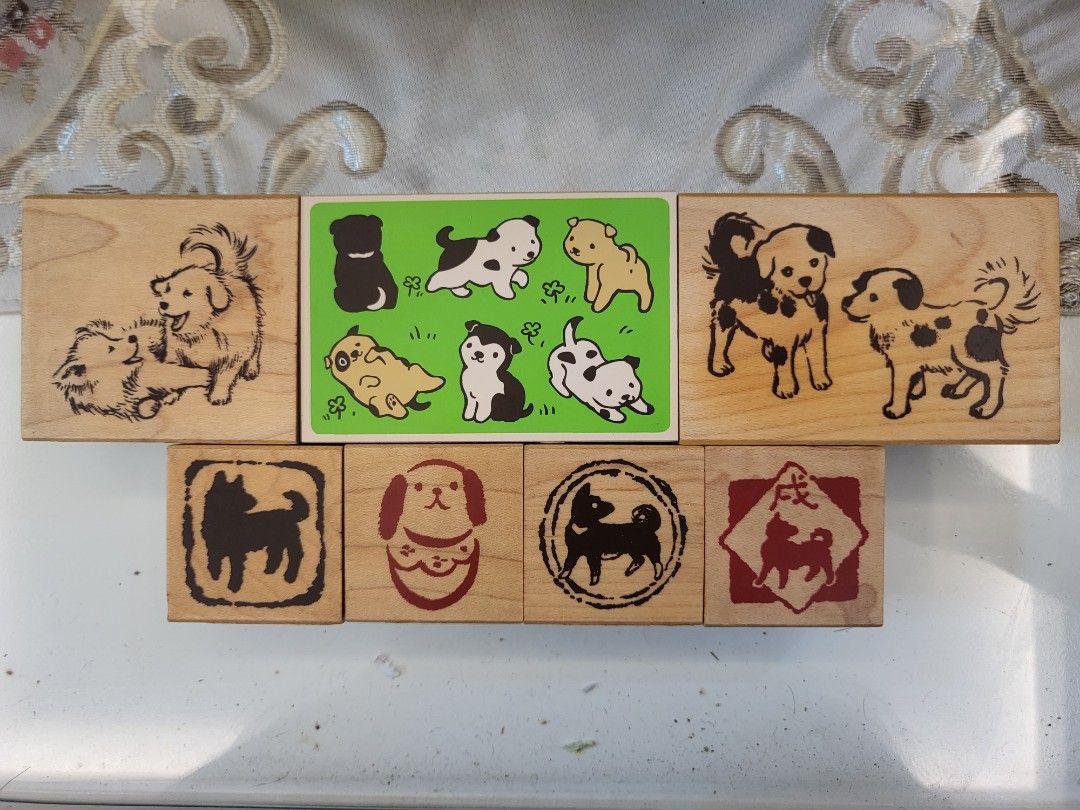 Dog Wooden Stamp Set (Category: Craft Supplies & Tools) located in San Fernando. Submitted by jpmarketplace2023 (Listing ID 1316193603, Image 1). Description: 💚 All items are authentic from Japan. 💛 MOP: GCash (❌️ GCash Protect) 🩵 MOD: LBC only (❌️ S. Checkout, COD, COP) 💙 Meet-up: Vista Mall, San Fernando, Pampanga 💜 All items are on-hand. 🧡 First to pay gets the item first. ❤️ Breakable items are packed with care and caution. Seller will 
