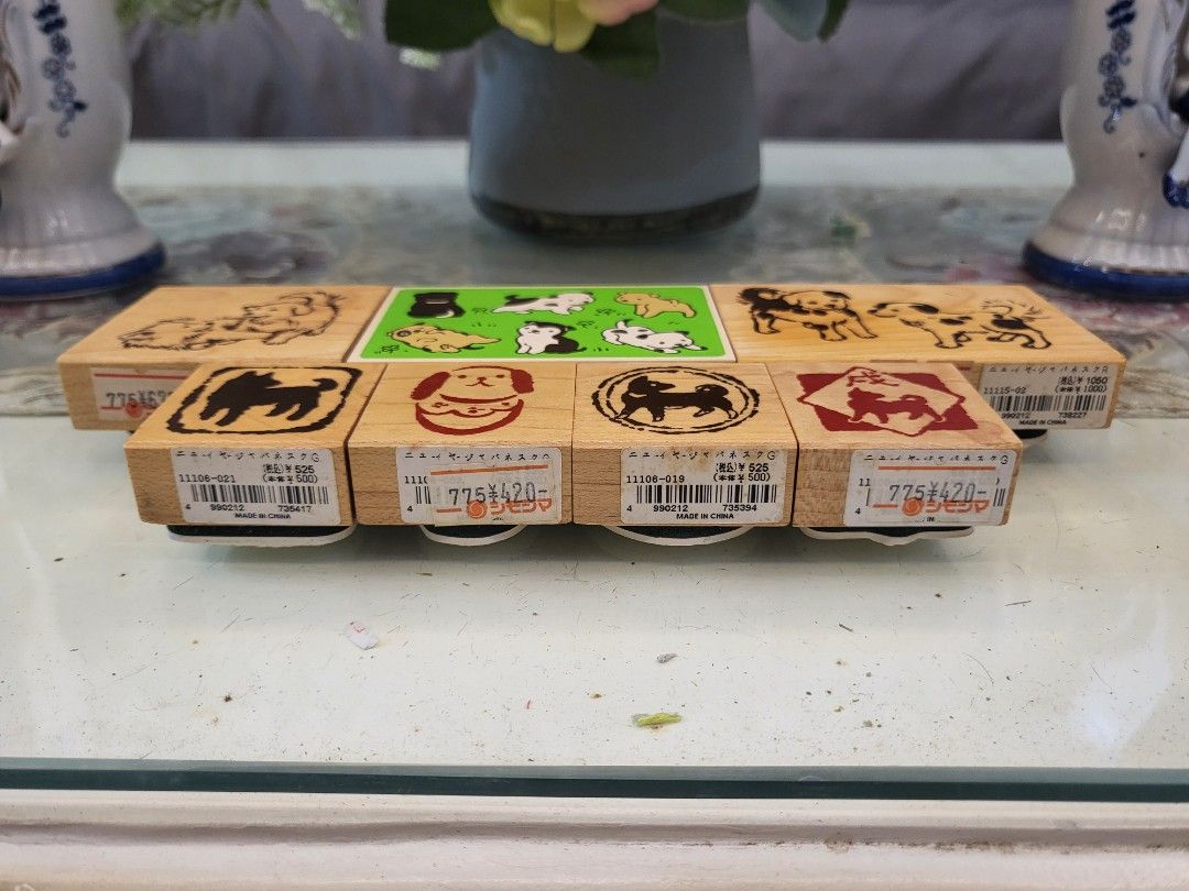 Dog Wooden Stamp Set (Category: Craft Supplies & Tools) located in San Fernando. Submitted by jpmarketplace2023 (Listing ID 1316193603, Image 3). Description: 💚 All items are authentic from Japan. 💛 MOP: GCash (❌️ GCash Protect) 🩵 MOD: LBC only (❌️ S. Checkout, COD, COP) 💙 Meet-up: Vista Mall, San Fernando, Pampanga 💜 All items are on-hand. 🧡 First to pay gets the item first. ❤️ Breakable items are packed with care and caution. Seller will 
