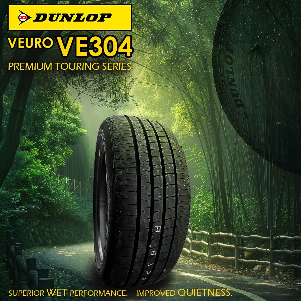 215/55 R17 Y24 Clearance Dunlop Veuro VE304 Premium Touring Tyres
