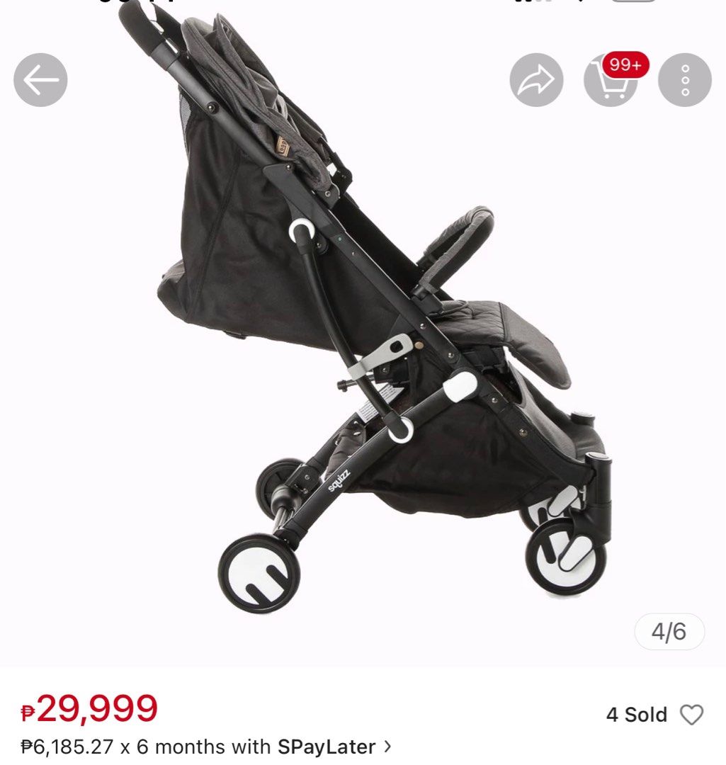 Expensive Luxurious Stroller: SQUIZZ LOOPING | Travel Friendly System | Luggage Type | Portable (Category: Strollers) located in Manila. Submitted by queen_k (Listing ID 1316242485, Image 1). Description: Expensive Luxurious Stroller: SQUIZZ LOOPING | Travel Friendly System | Luggage Type | Portable.