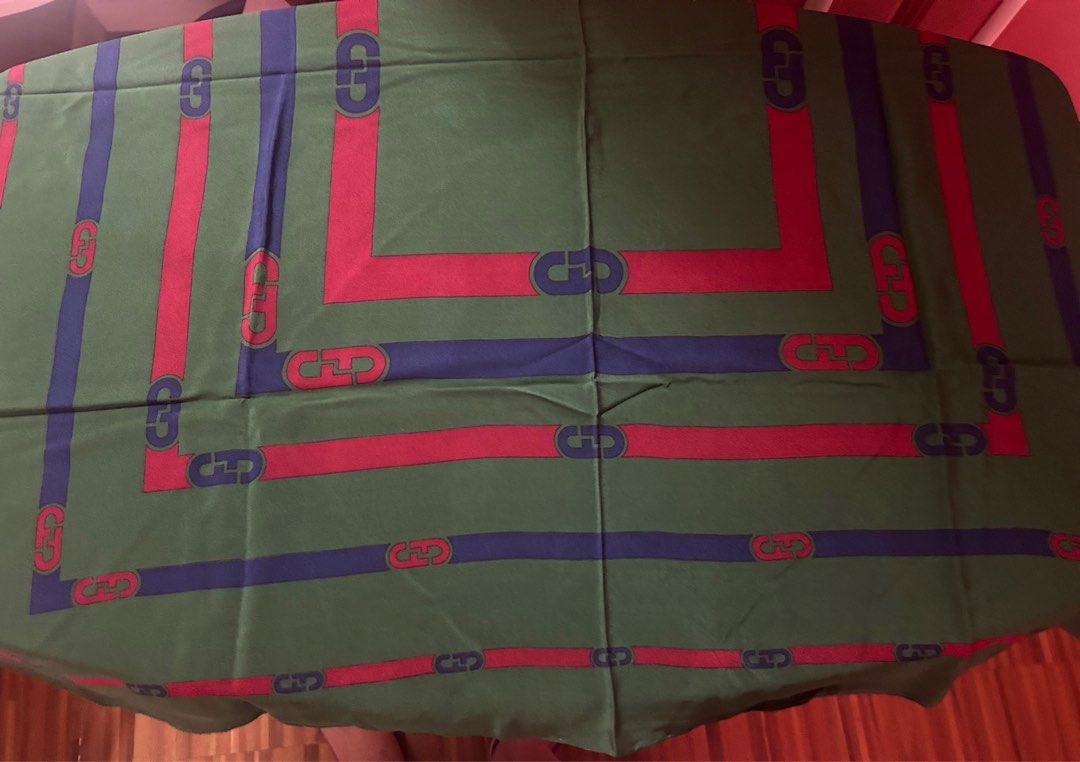 Ferragamo Silk Scarf (Category: Scarves) located in Cebu City. Submitted by geeia (Listing ID 1316194780, Image 2). Description: Message if you want the specific dimensions Silk scarf, With made in italy tag Price negotiable.