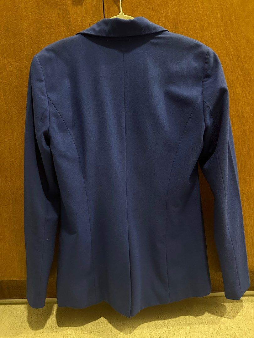 Royal blue blazer forever 21 sale