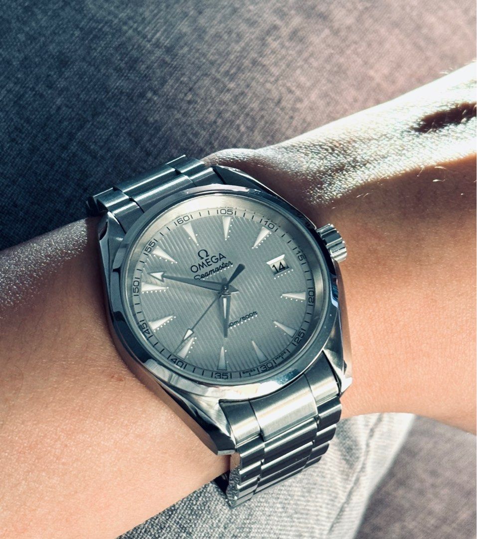 Full Set Omega seamaster aqua terra quartz 38.5mm