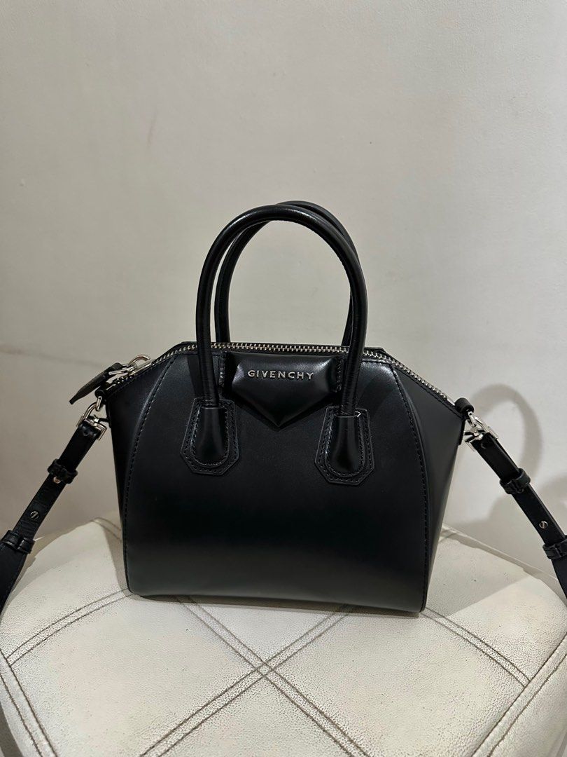 Givenchy Black Mini Antigona Luxury Bags Wallets on Carousell