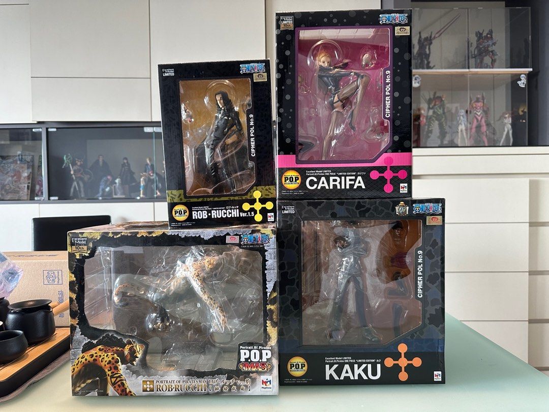 GREAT DEAL] POP cp9 kaku carifa rob rucchi Mas set one piece