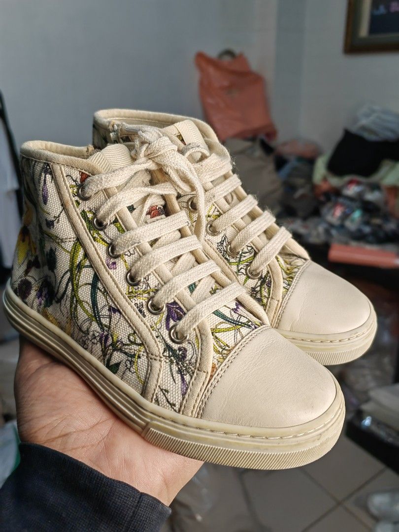 Gucci flora shoes discount