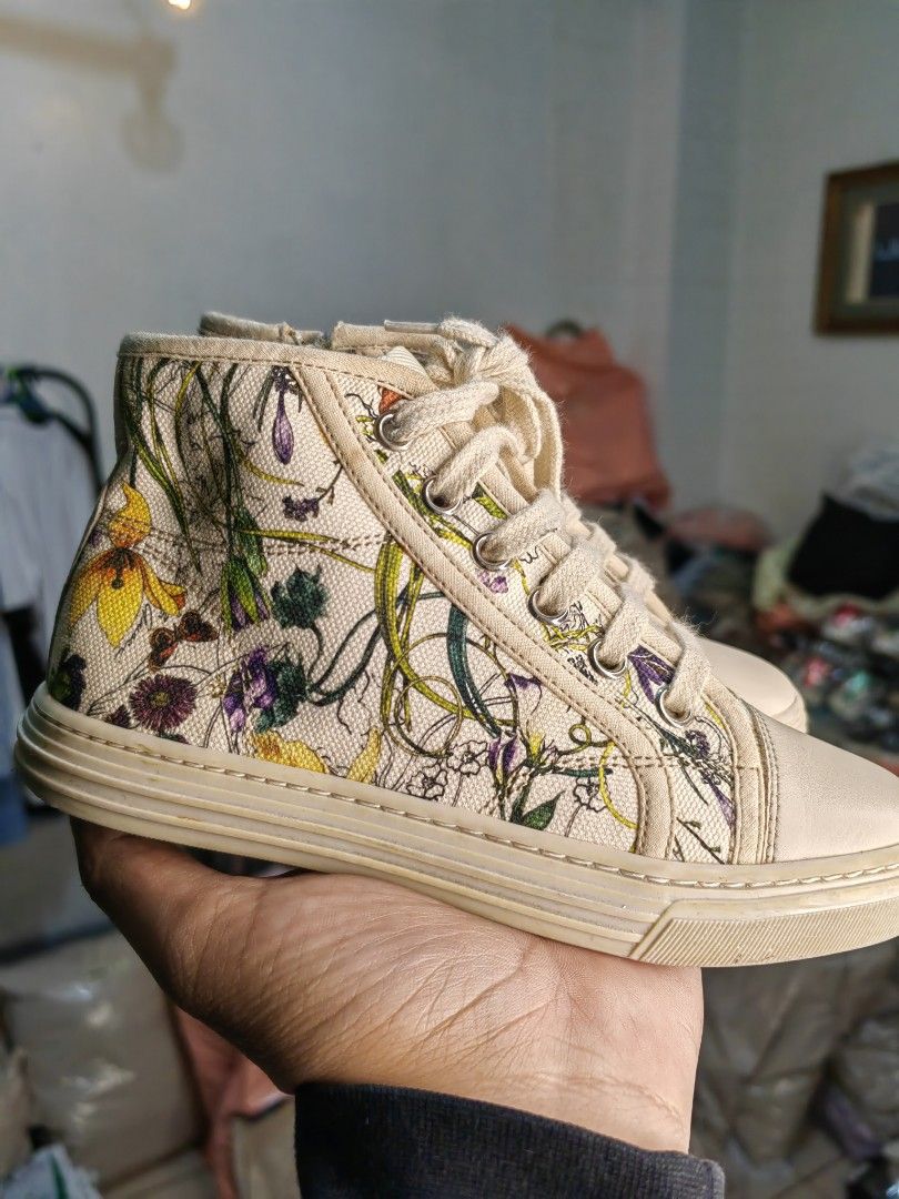 Gucci flora shoes hotsell