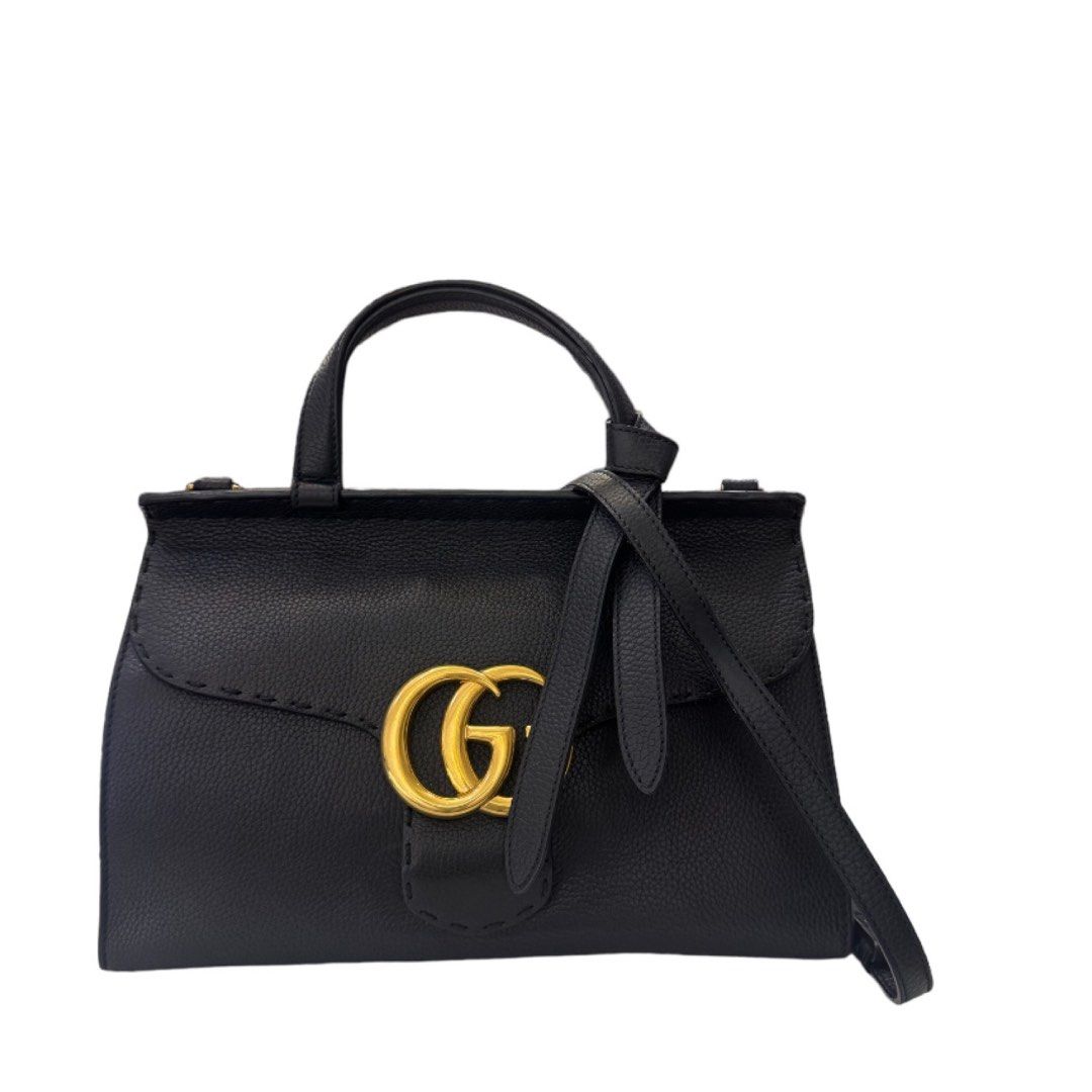 Gucci bag black gold top