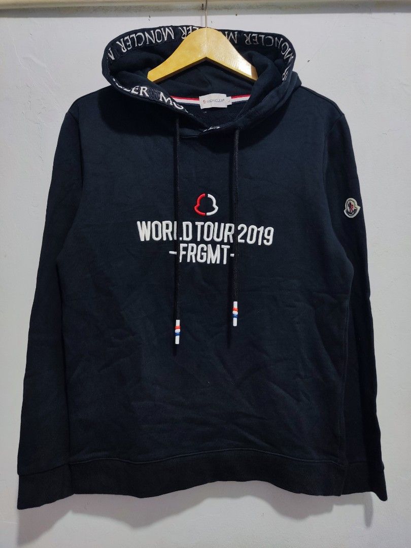 Moncler world tour 2019 hoodie top