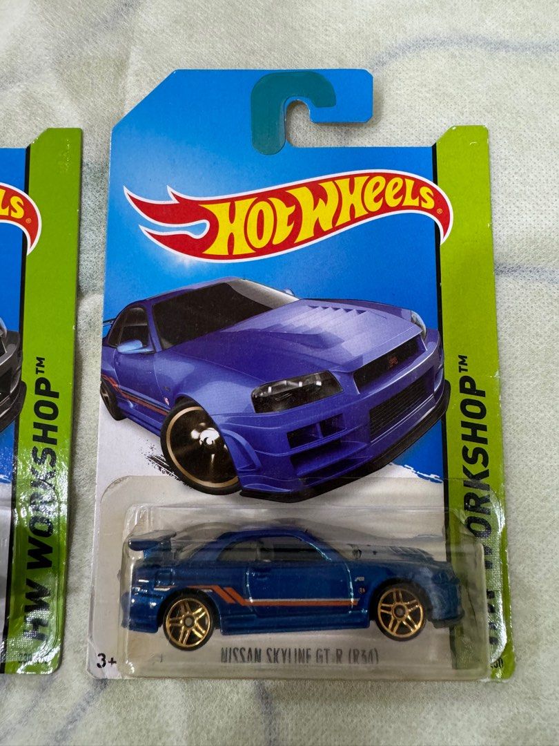 thumbnail image 2 of Hot Wheels Hw Workshop - Nissan Skyline GT-R (R34) - Blue 2 of 9