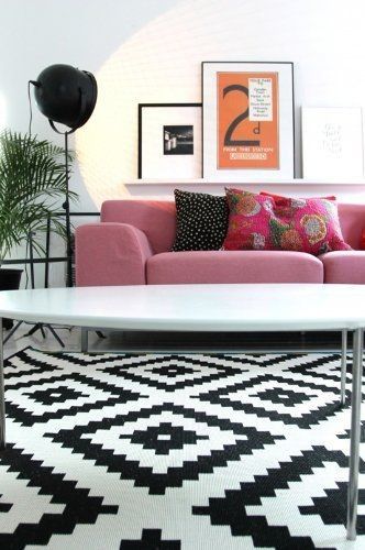 IKEA LAPPLJUNG RUTA RUG CHEVRON Furniture Home Living Home Decor Carpets Mats Flooring on Carousell