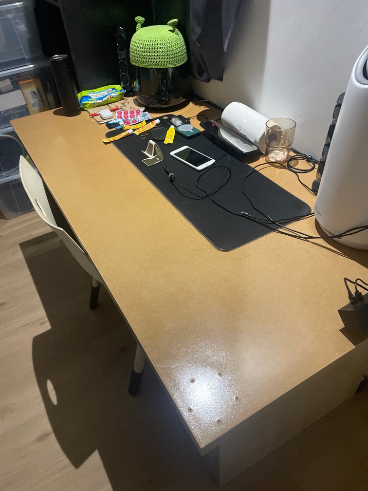 IKEA LINNMON Extra long table, Furniture & Home Living, Furniture