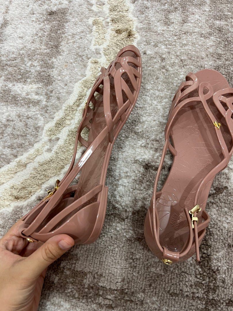Flat shoes jelly bunny clearance