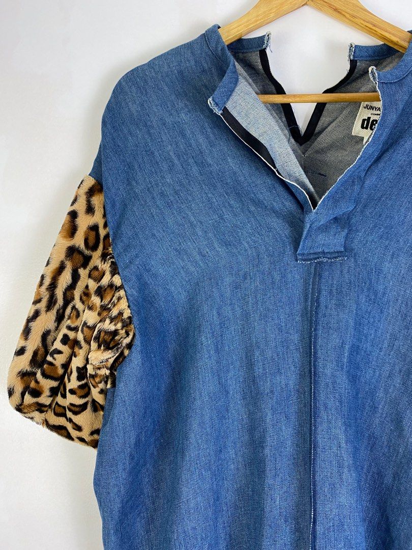white christmas dresses Pre-owned] JUNYA WATANABE COMME des GARCONS Denim Pleated Dress / Sle –  Archive Factory