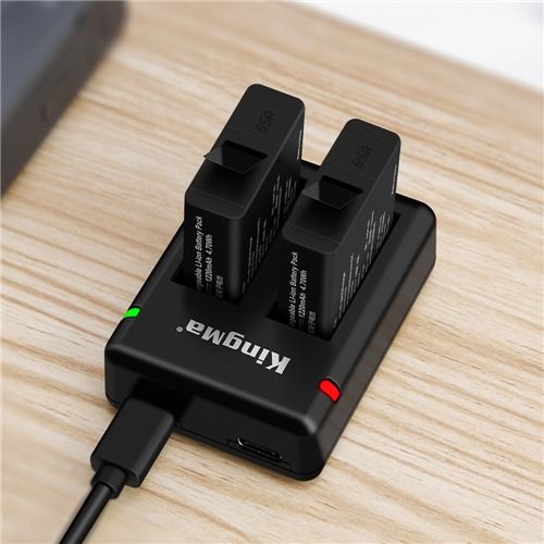 [KingMa] High-performance Battery and Charger Set for GoPro Hero 8 | 7 | 6 | 5 Cameras - AHDBT-50162863065747074114