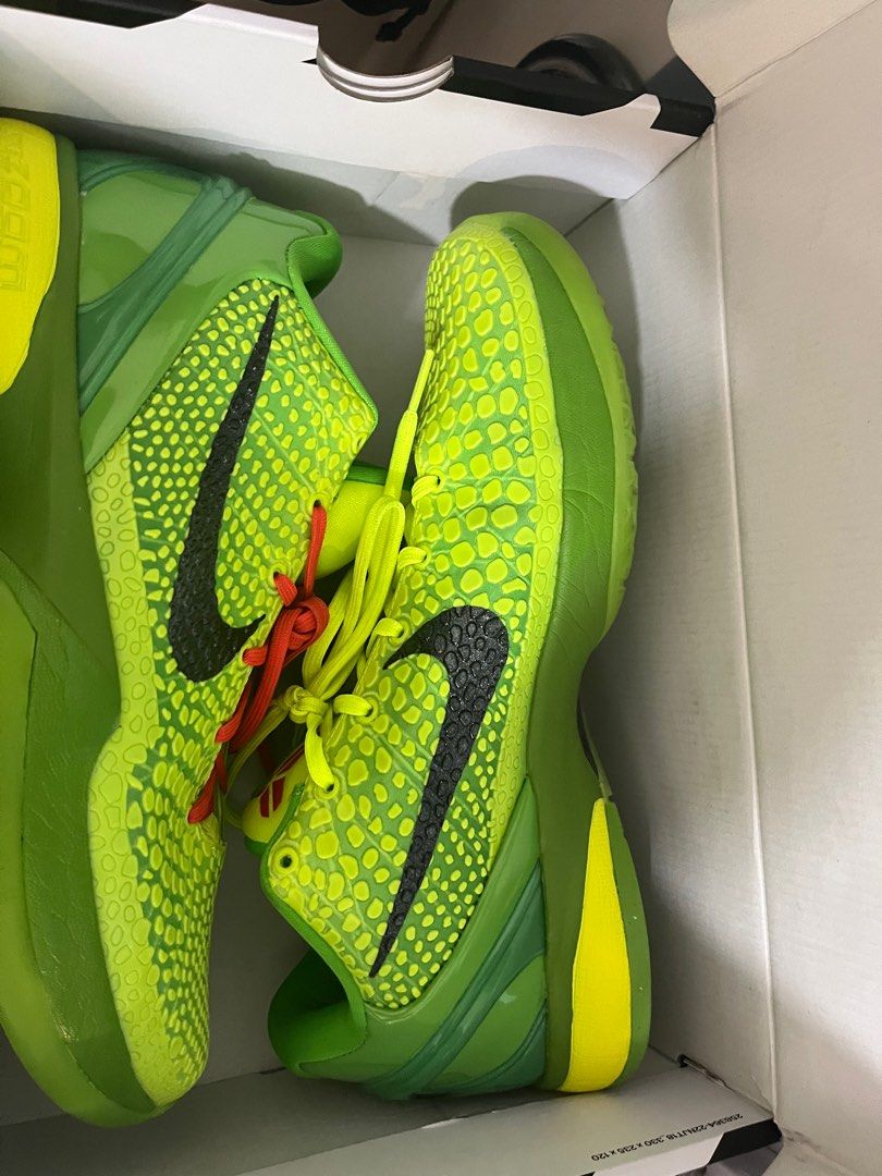 Kobe 6 grinch stockx store