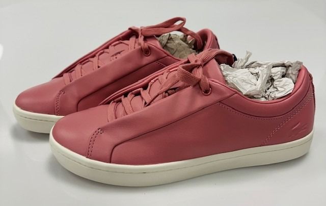 Lacoste Women s Straightset Pink Sneakers