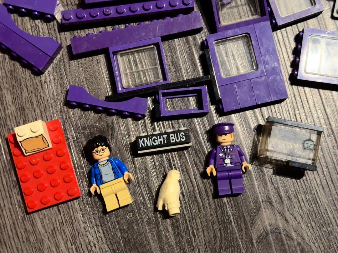 SALE Lego Harry Potter Knight Bus 4755 Set Rare Hard to find Hobbies Toys Toys Games on Carousell