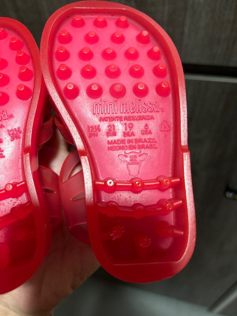 CLEARANCE Mini Melissa Hot Pink Babies Kids Babies Kids Fashion on Carousell