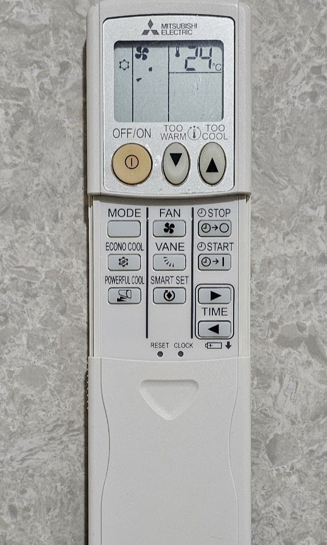 Original) Mitsubishi Electric Inverter Air Con Remote Controller