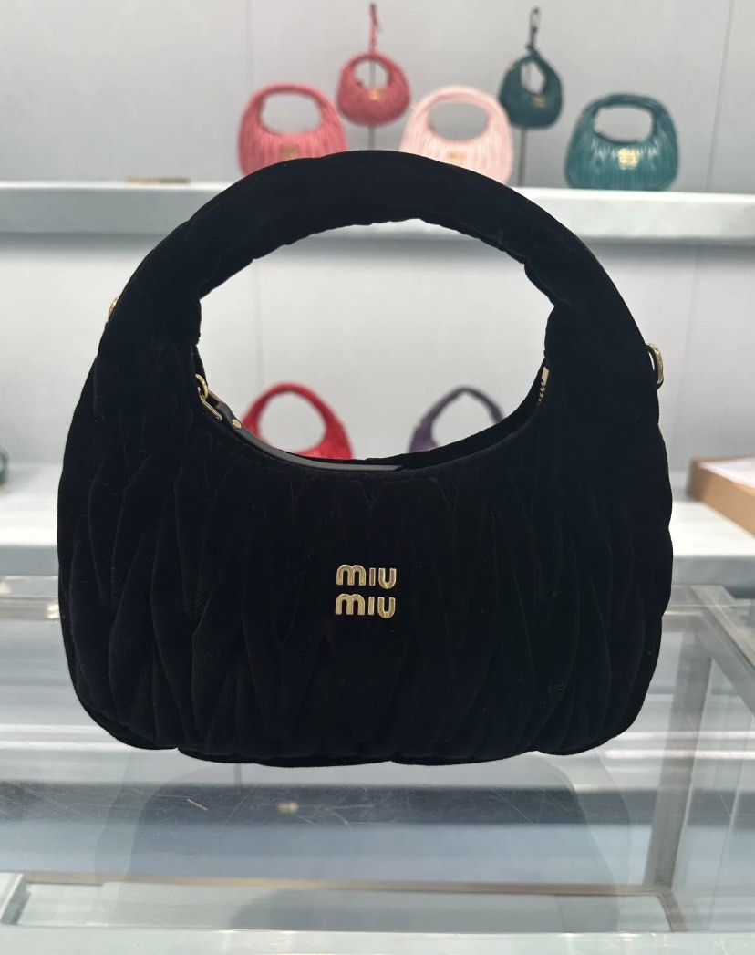 Miu miu velvet bag clearance