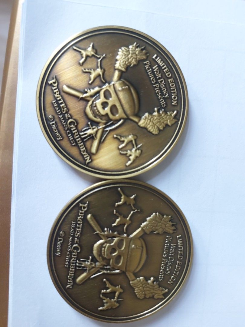 m&m 加勒比海盜金幣, 興趣及遊戲, 收藏品及紀念品, 錢幣- Carousell