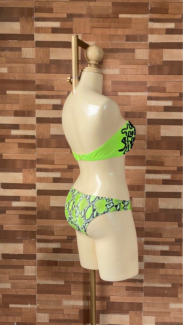 Neon swimsuit two piece deals