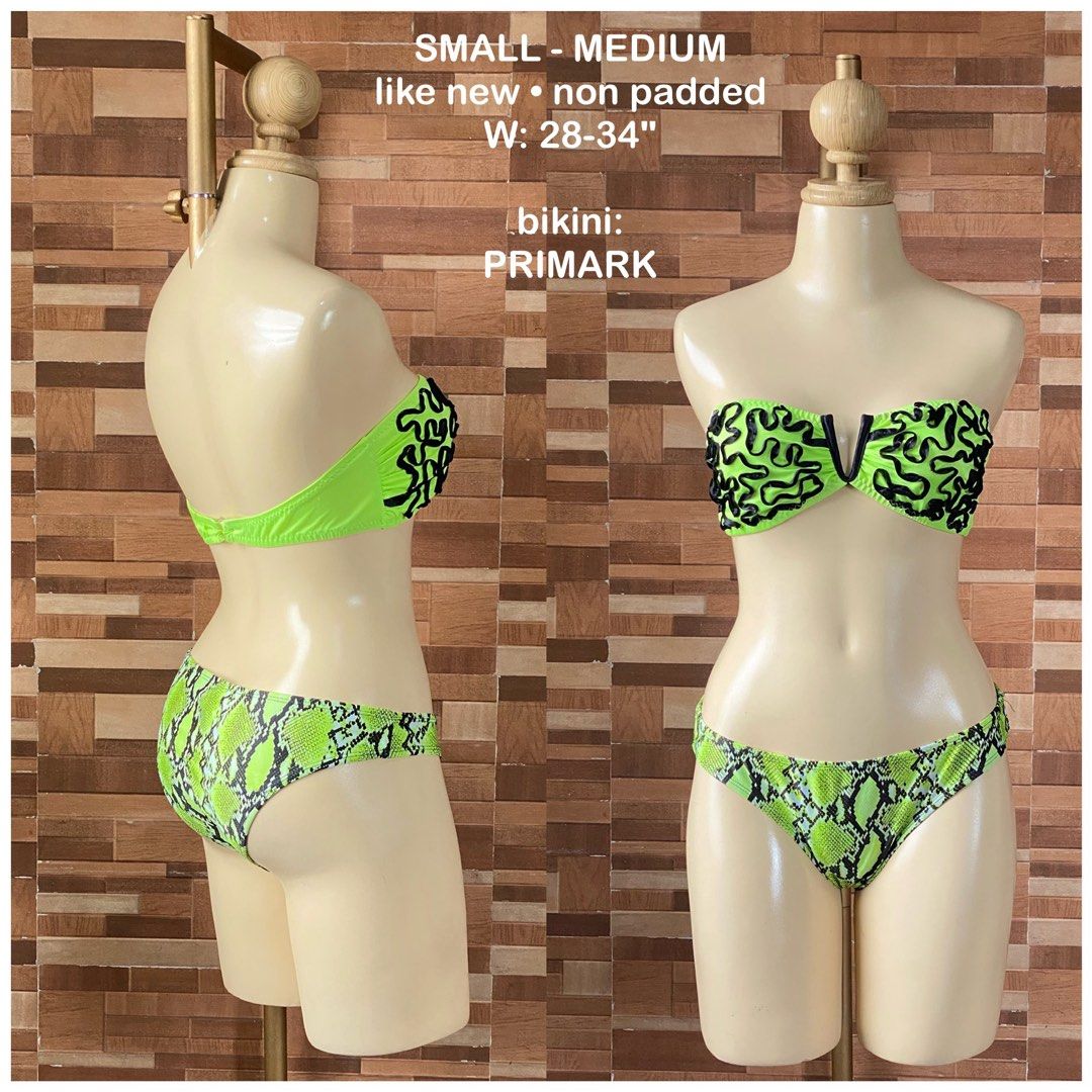 Neon green two piece swimsuit online