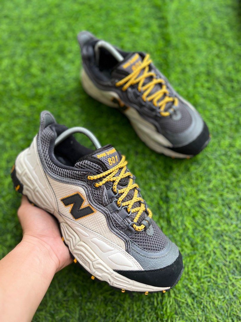 New Balance 801 Beige Black Men s Fashion Footwear Sneakers on Carousell