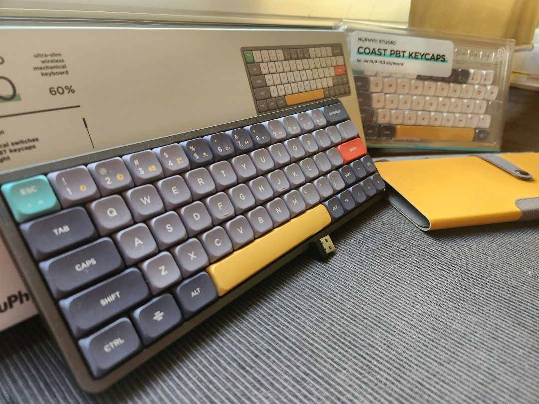 Nuphy Air60 v1 (Not V2) Brown Switches, Computers & Tech, Parts 