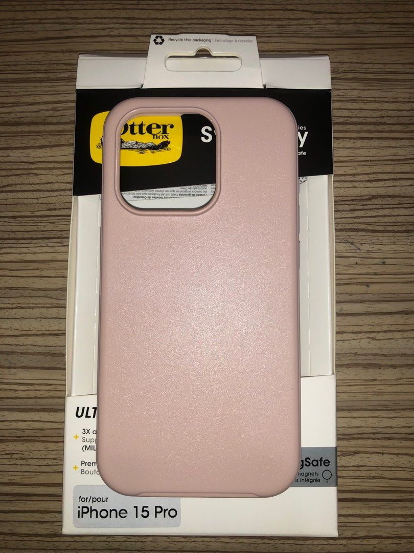 OTTER BOX Iphone 15 Pro- Ballet Shoes (Category: Cases & Sleeves) located in Manila. Submitted by engr.lee (Listing ID 1316174062, Image 3). Description: OTTERBOX Synmetry Magsafe Case for iPhone 15 Pro- Ballet Shoes Orig price- 3290 Tinry lang pagkabili pero hindi nagamit No hidden issue with price tag in the pic PM for more infos.