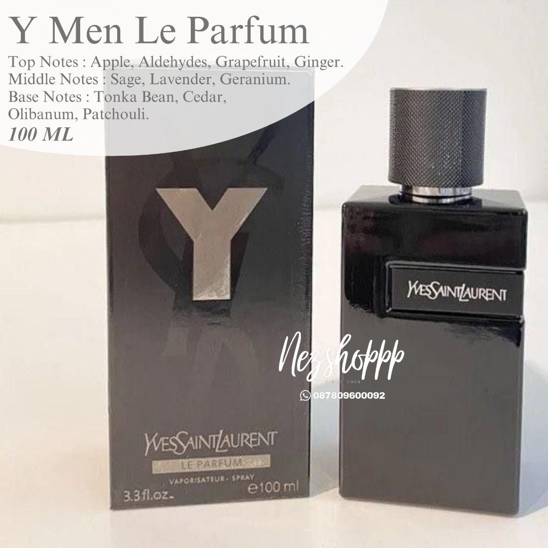Parfum Pria YSL Men Le Parfum ORI SG, Kesehatan Kecantikan