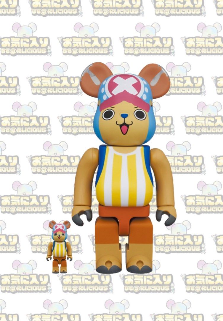 MEDICOM TOY - BE@RBRICK トニートニー・チョッパー 100% &amp; 400% BE@RBRICK トニートニー・チョッパー 100％ & 400％